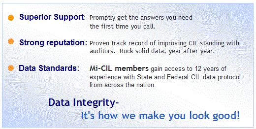 Superior Support; Strong reputation; Data Standards; Data Integrity is how we make you look good!